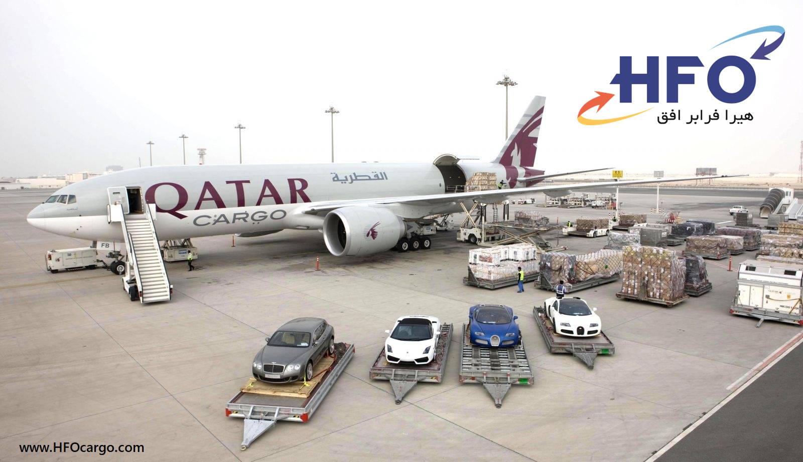حمل هوایی بار - حمل بار هوایی - کارگو قطر